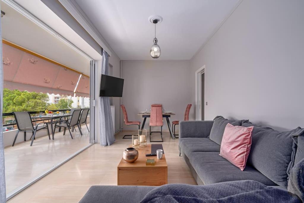 Peaceful 2 Bedroom In Glyfada Center 雅典 外观 照片